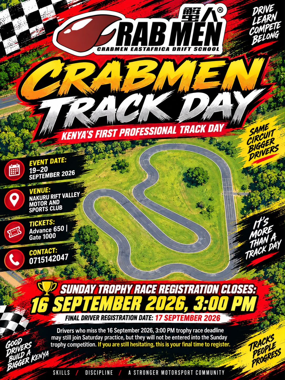 CRABMEN Track Day 2026