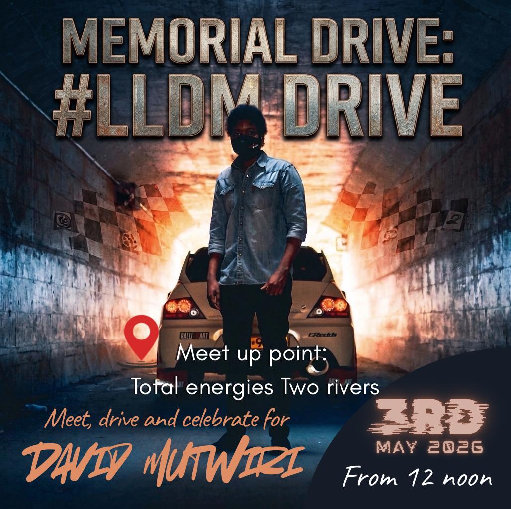 DAVID MUTWIRI Memorial Drive.