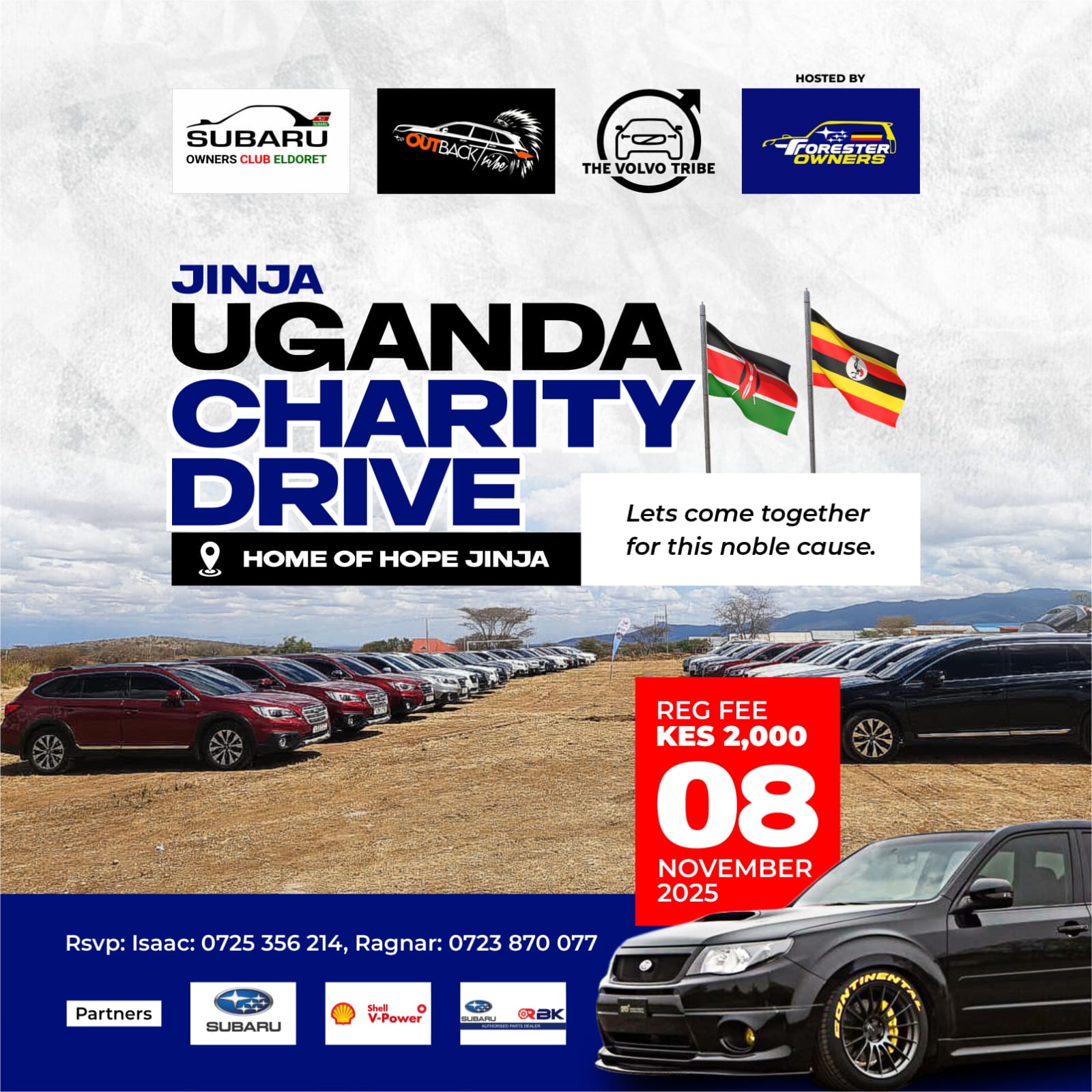Jinja Uganda Charity Drive.