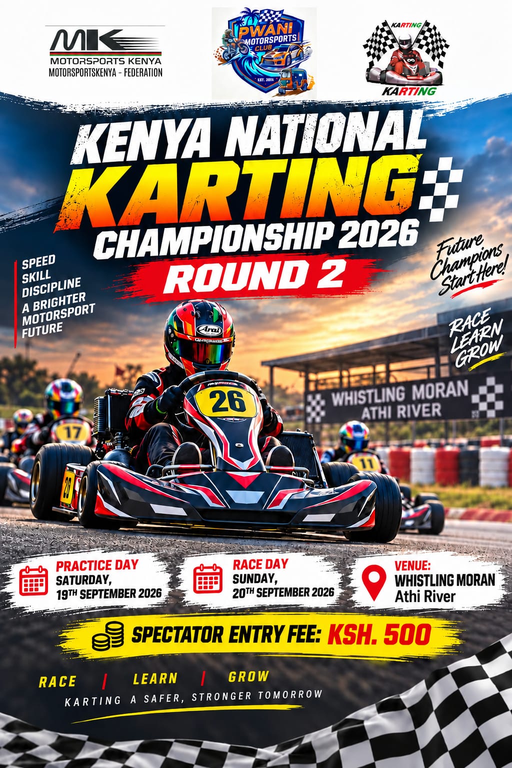 Kenya National Karting Championship.