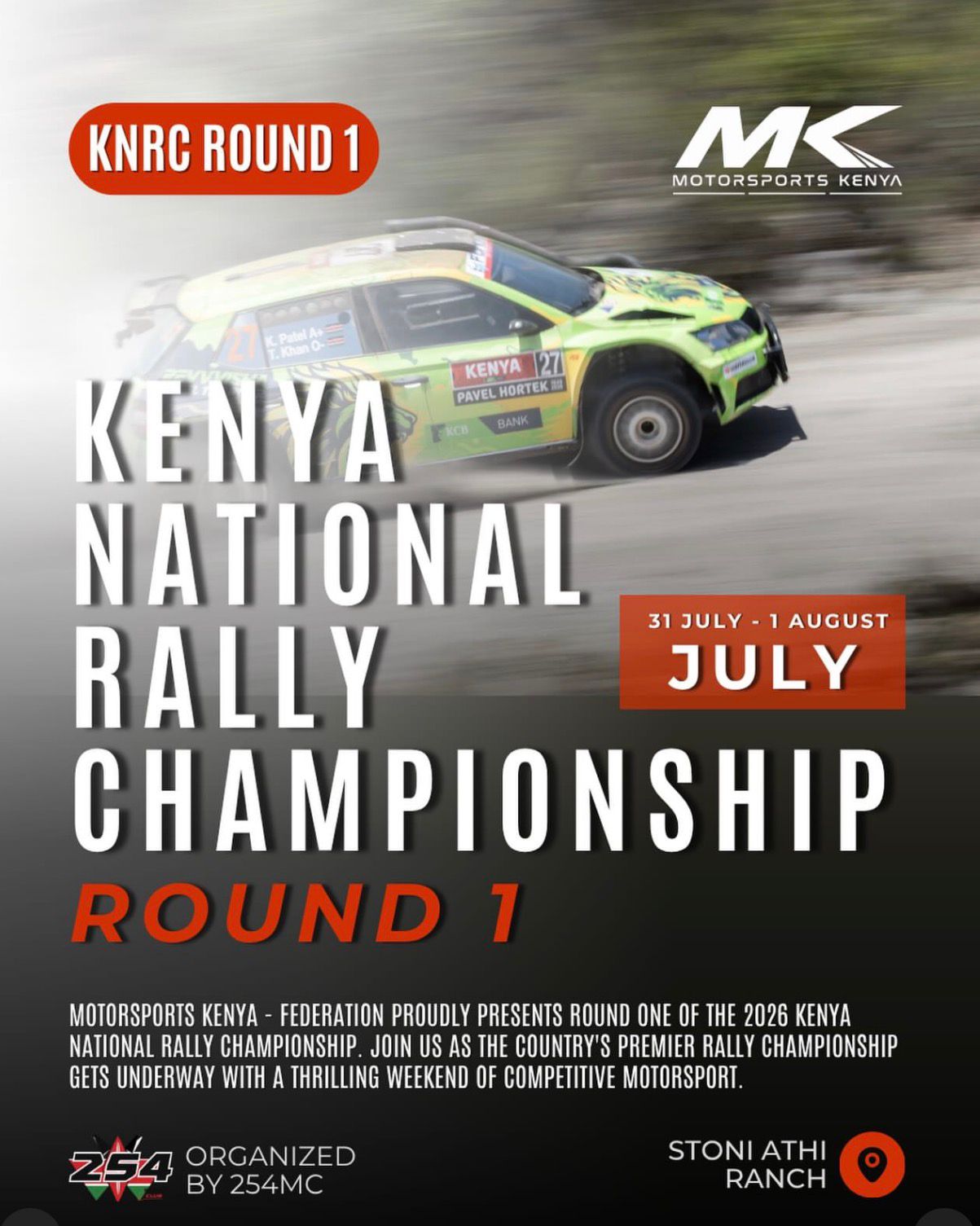 Kenya National Rally Championship(KNRC) Round 1