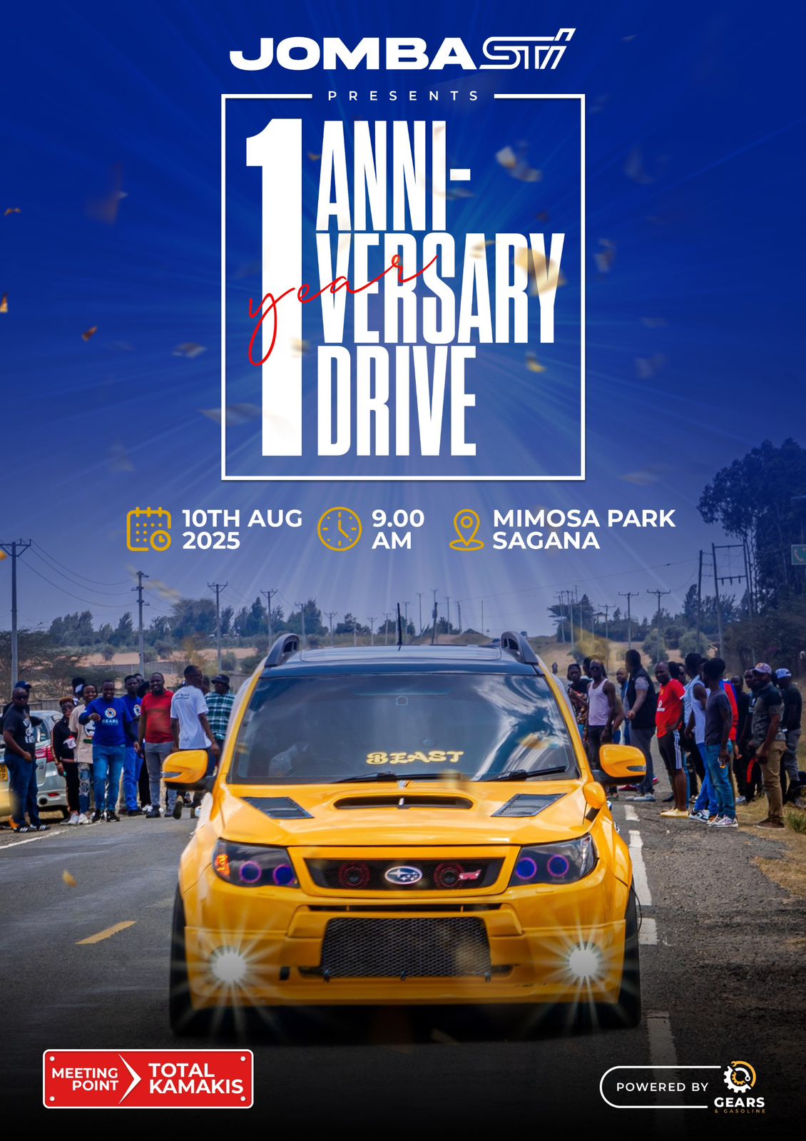 Jomba STI 1st Anniversary Drive