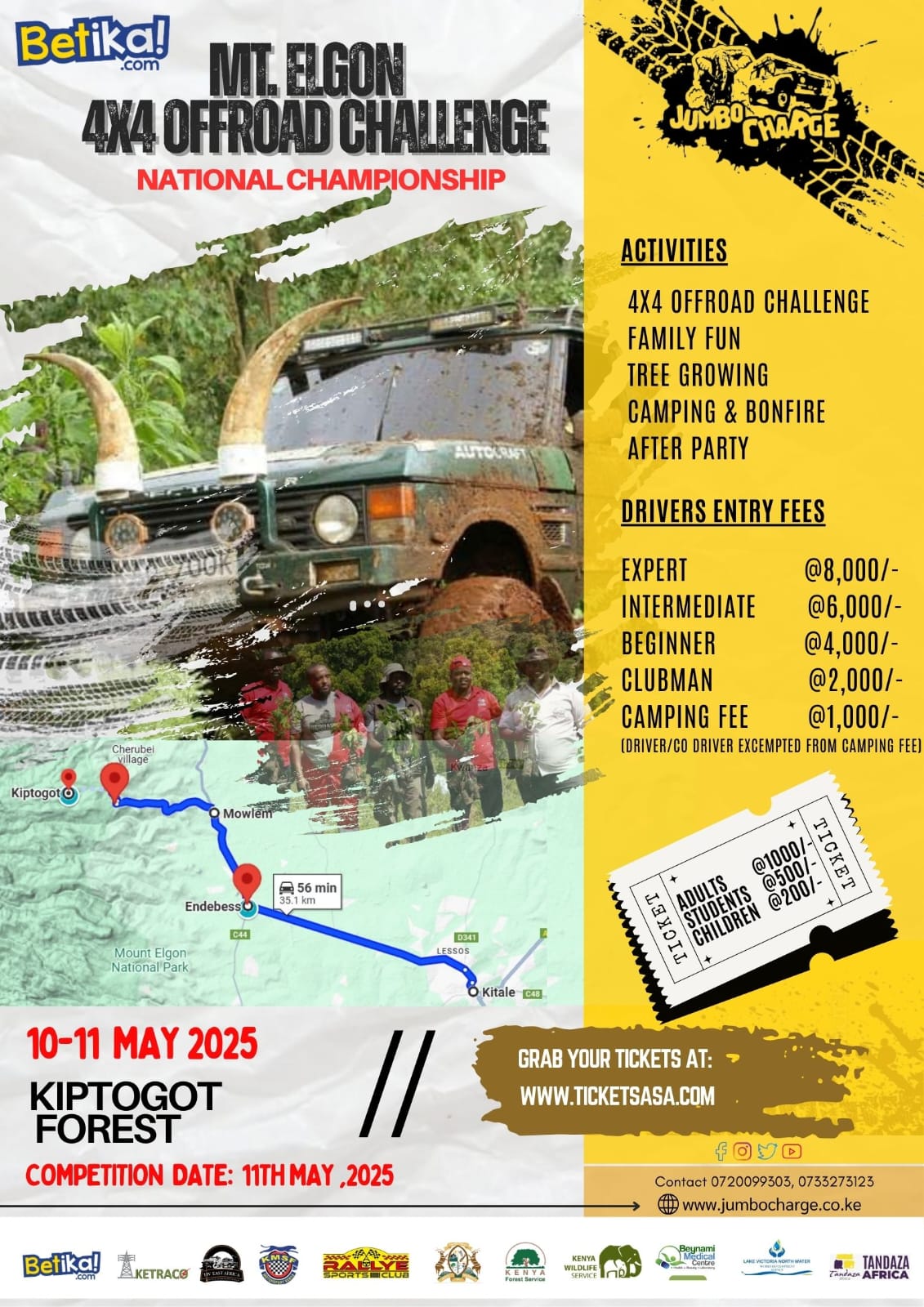 MT. ELGON 4X4  OFFROAD CHALLENGE.