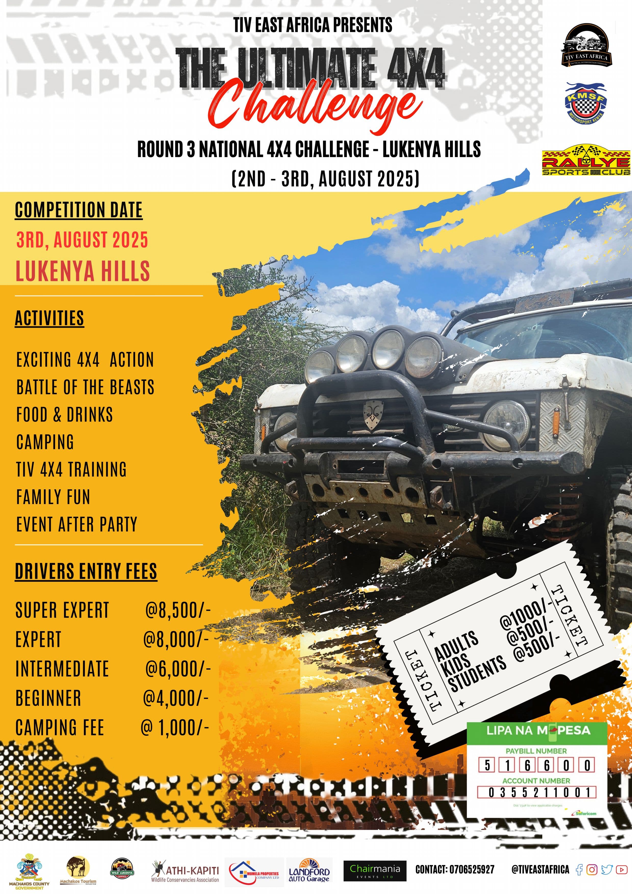 THE ULTIMATE 4X4 CHALLENGE