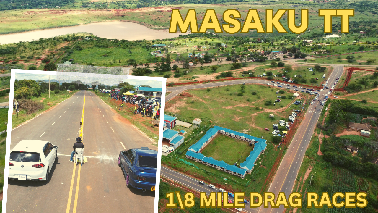 1/8 MILE DRAG RACING WITH SOME  OF THE FASTEST CARS IN KENYA || MASAKU TT MAY 2023.